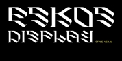Eskos Display font download
