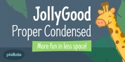 Jolly Good Proper Condensed font download