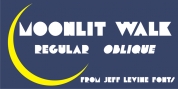 Moonlit Walk JNL font download