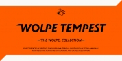 Wolpe Tempest font download