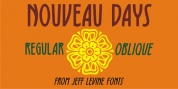 Nouveau Days JNL font download