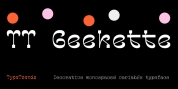 TT Geekette font download