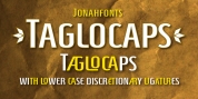 Taglocaps font download