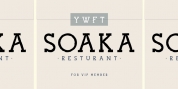 YWFT Soaka font download