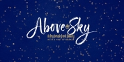 Above the Sky font download