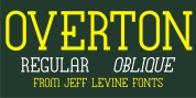 Overton JNL font download