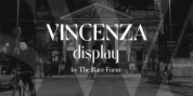 Vincenza Display font download