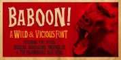 Baboon font download