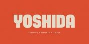 Yoshida Sans font download
