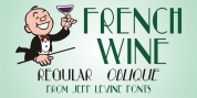 French Wine JNL font download