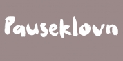 Pauseklovn font download