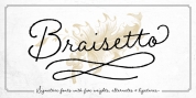 Braisetto font download