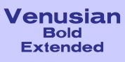 Venusian Bold Extended font download