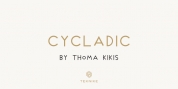 Cycladic font download