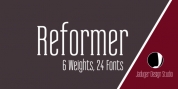 Reformer font download