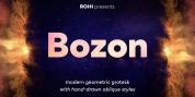 Bozon font download