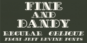 Fine And Dandy JNL font download