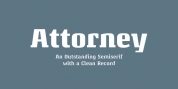 Attorney font download