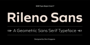 Rileno Sans font download