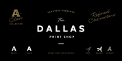 Dallas Print Shop font download