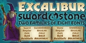 Excalibur Sword font download