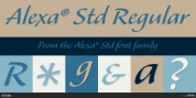 Alexa Std font download