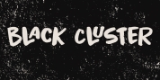 Black Cluster font download