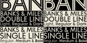 Banks  Miles font download