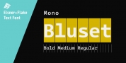 Bluset Now Mono font download