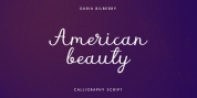 American Beauty font download