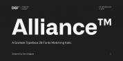 Alliance font download