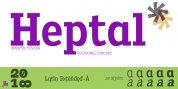 Heptal font download