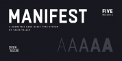 Manifest font download