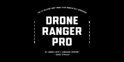 Drone Ranger Pro font download