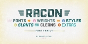 Racon font download