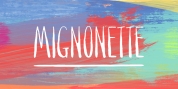 Mignonette font download
