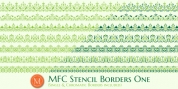 MFC Stencil Borders One font download