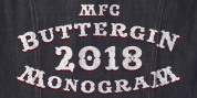MFC Buttergin Monogram font download