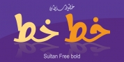 Sultan Free Bold font download