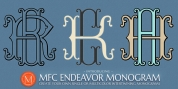MFC Endeavor Monogram font download