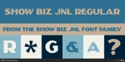 Show Biz JNL font download