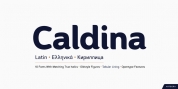 Caldina font download