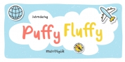 Puffy Fluffy font download