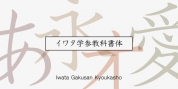 Iwata GKyoukasho Pro N font download