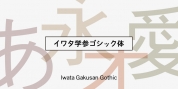 Iwata G Gothic Pro font download
