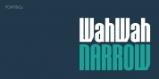Wah Wah Narrow font download