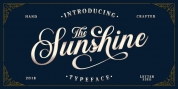 The Sunshine Script font download