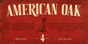 American Oak font download
