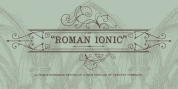 Roman Ionic font download
