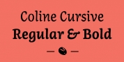 Coline Cursive font download